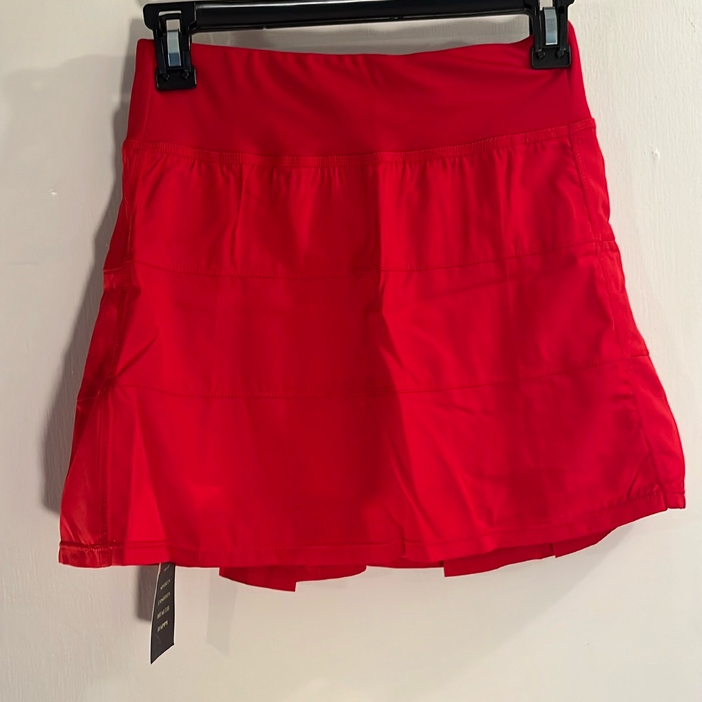 NBW Red Tennis skirt